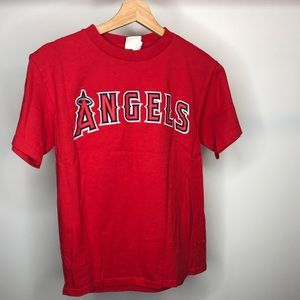 David Eckstein #22 Angels Baseball Youth Tee